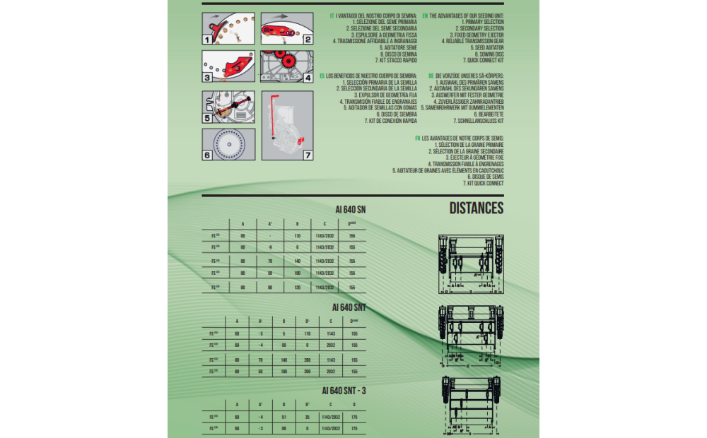 Agricola Italiana AI 640 SN Neu - 2