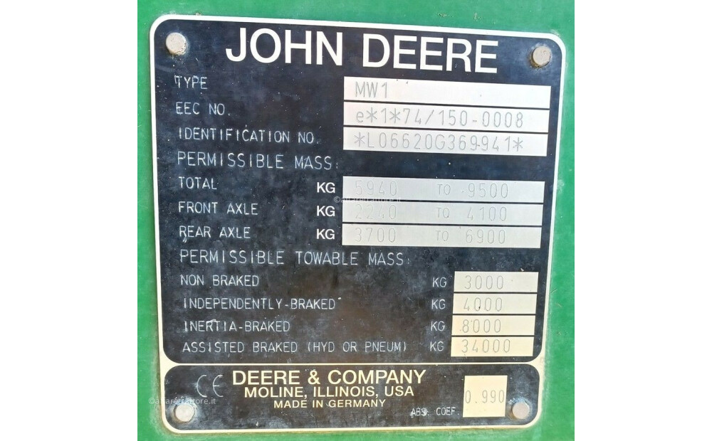 John Deere 6620 Gebraucht - 7